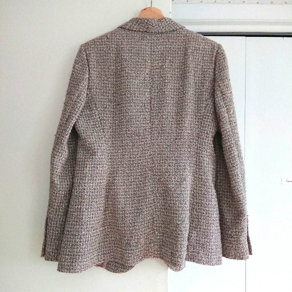 💖HOST PICK💖 Armani Collezioni multicolour tweed blazer - Picture 3 of 5